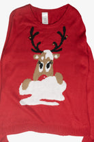 Lady Reindeer Ugly Christmas Pullover (2010s)