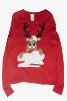 Lady Reindeer Ugly Christmas Pullover (2010s)