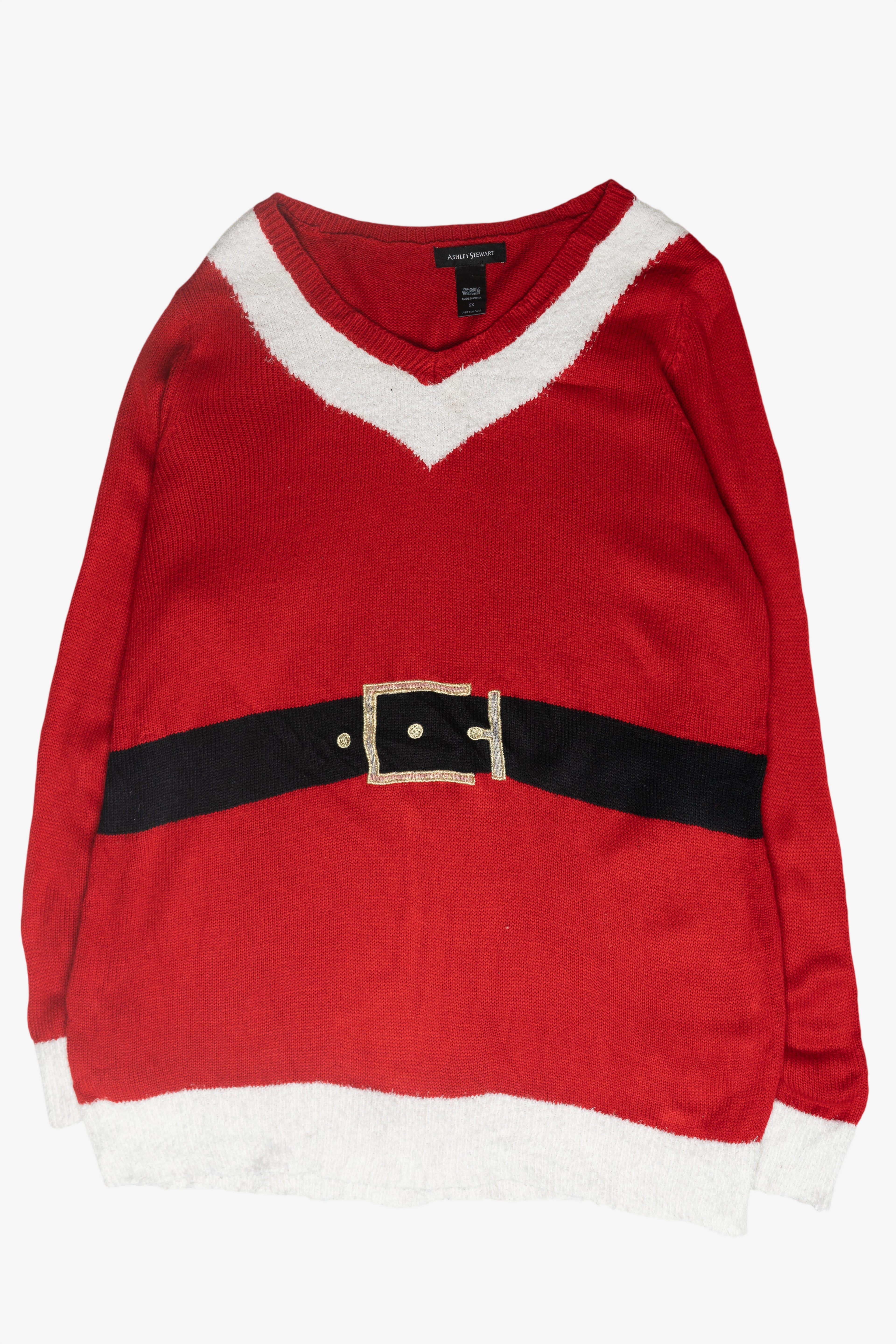 Santa Mock Ugly Christmas Pullover (2010s)