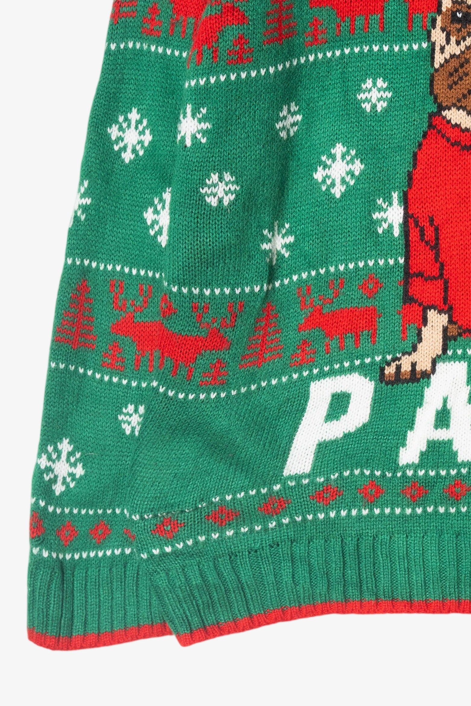 Vintage Child Size Pug Ugly Christmas Pullover (2010s)