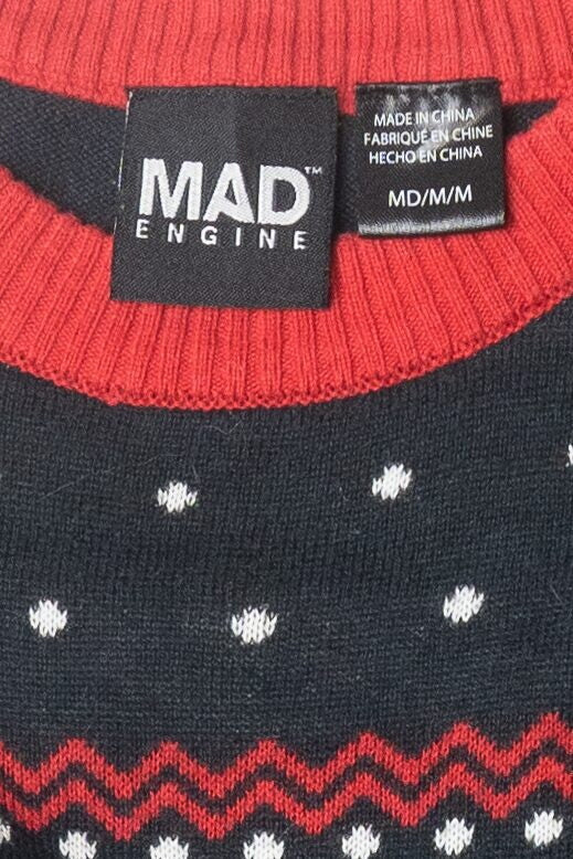 Spirits Bright Drink Target Funny Ugly Christmas Pullover (2010s)