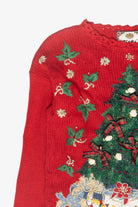 Christmas Tree Ugly Vintage Pullover (1990s)