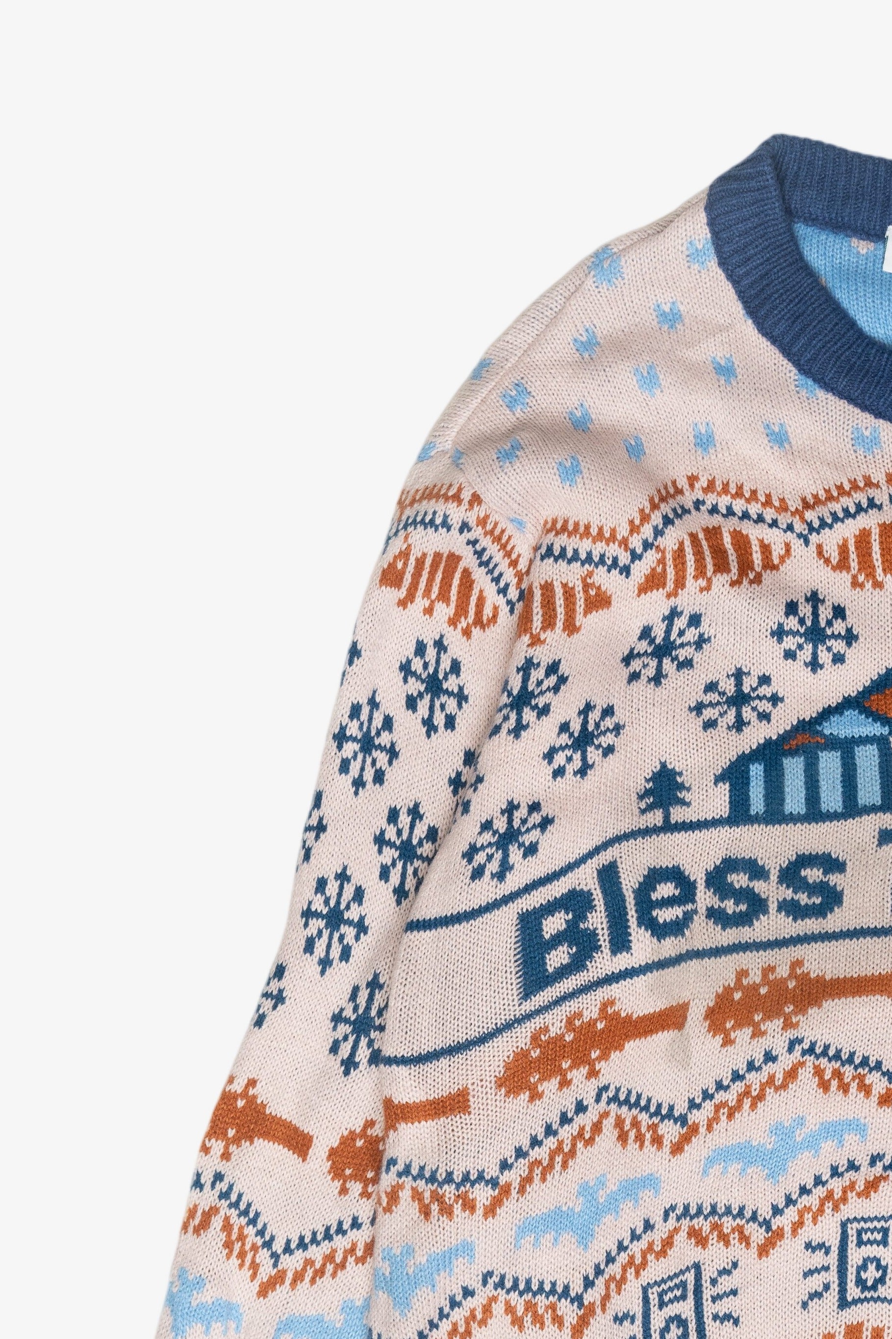 Moody Center "Bless The Mood" Texas Ugly Christmas Sweater (2010s)