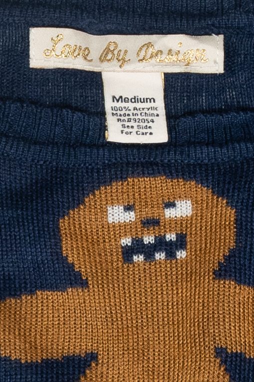 Gingerbread Ugly Christmas Sweater (2010s)