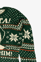 Elf Santa "I Know Him" Ugly Christmas Sweater (2010s)