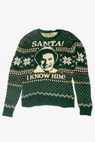 Elf Santa "I Know Him" Ugly Christmas Sweater (2010s)