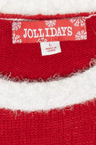 Santa Beach Day Ugly Vintage Christmas Sweater (2010s)