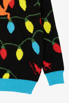 Black FunQi Gifts Squirrels Chewing On Lights Funny Ugly Christmas Pullover (2010s)