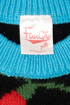 Black FunQi Gifts Squirrels Chewing On Lights Funny Ugly Christmas Pullover (2010s)