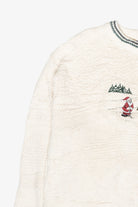 Santa Golfing Vintage Ugly Christmas Sweater (1980s)