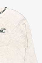 Santa Golfing Vintage Ugly Christmas Sweater (1980s)