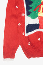 Melting Snowman Vintage Ugly Christmas Turtleneck (1980s)