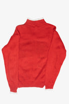 Melting Snowman Vintage Ugly Christmas Turtleneck (1980s)