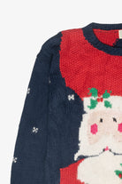 Santa Wrap Hat Vintage Ugly Christmas Sweater (1980s)