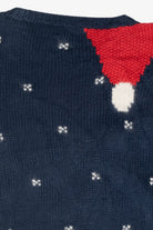 Santa Wrap Hat Vintage Ugly Christmas Sweater (1980s)
