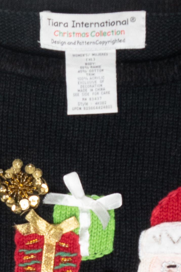 Believe Vintage Ugly Christmas Sweater (2000s)