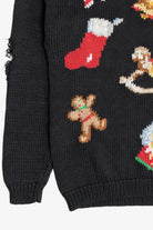 Vintage The Eagle's Eye Distressed Ugly Christmas Sweater (1980s)