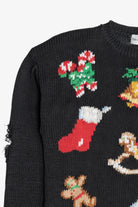 Vintage The Eagle's Eye Distressed Ugly Christmas Sweater (1980s)