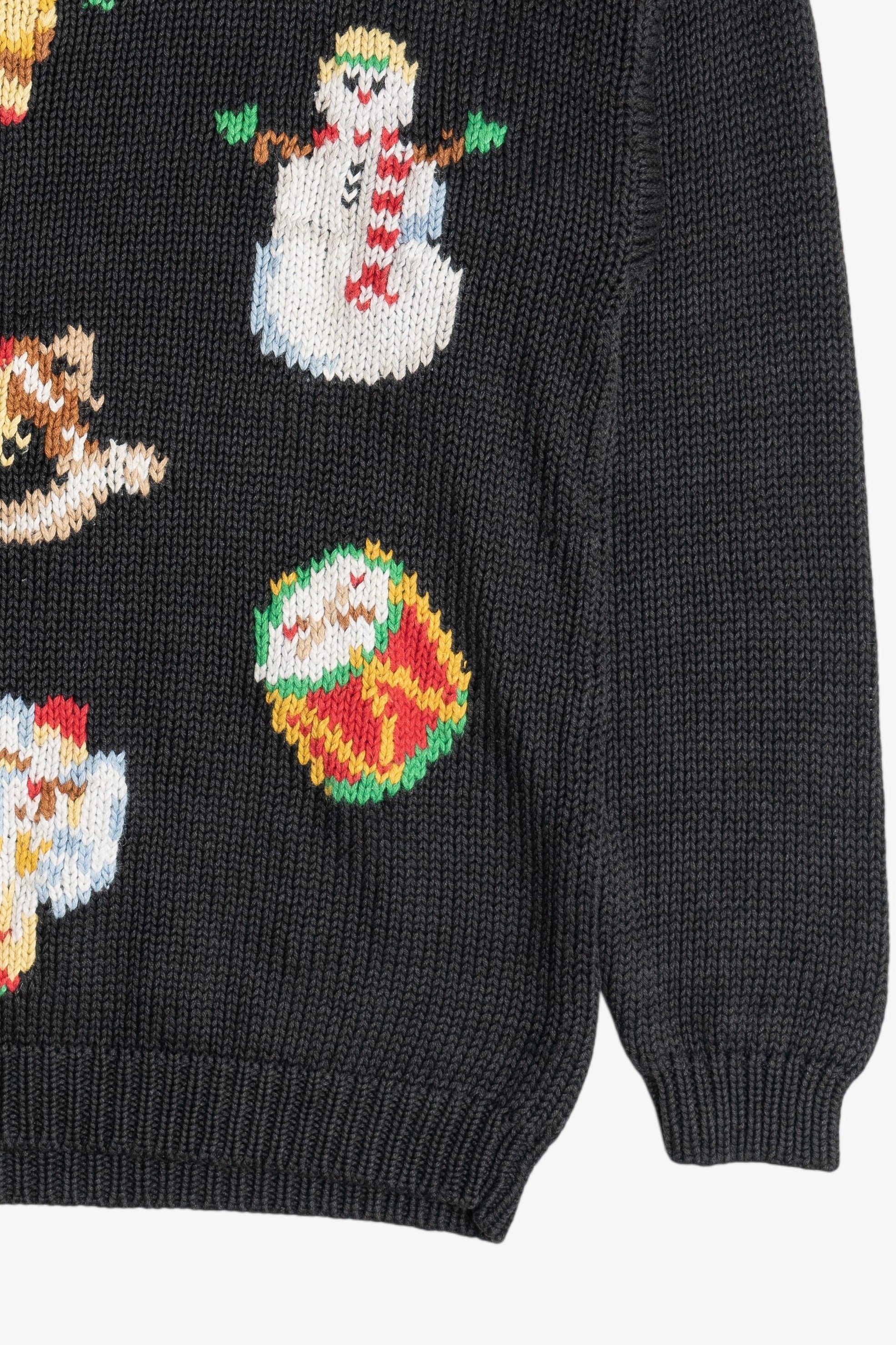Vintage The Eagle's Eye Distressed Ugly Christmas Sweater (1980s)