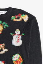Vintage The Eagle's Eye Distressed Ugly Christmas Sweater (1980s)
