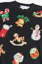 Vintage The Eagle's Eye Distressed Ugly Christmas Sweater (1980s)