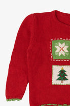 Vintage Kids Toddler Red Goodlad Of Philadelphia Ugly Christmas Pullover (1990s)