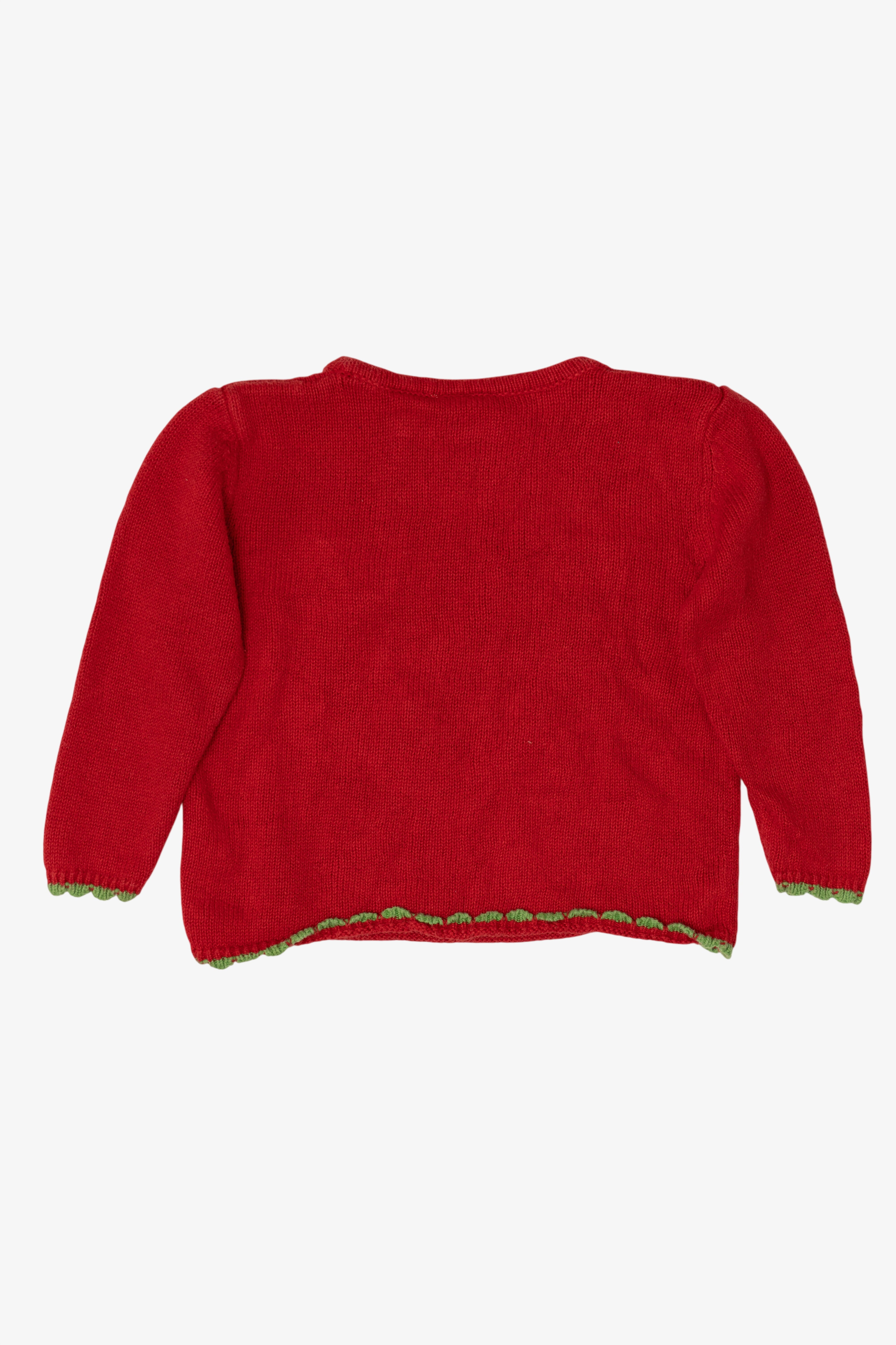 Vintage Kids Toddler Red Goodlad Of Philadelphia Ugly Christmas Pullover (1990s)