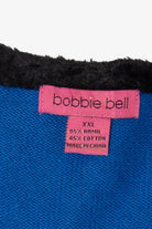 Vintage Blue Bobble Bell Polar Bears Ugly Christmas Pullover (2000s)