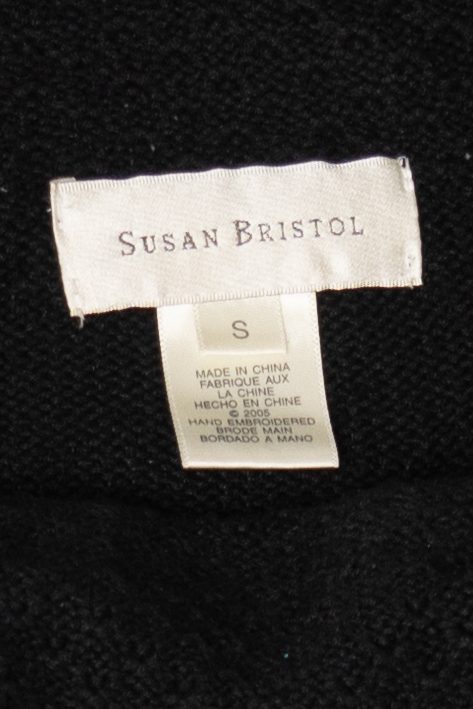 Vintage Black Susan Bristol Cats Ugly Christmas Pullover (2000s)
