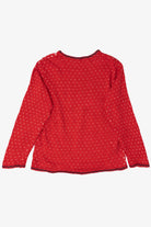 Vintage Red Erika Snowmen Ugly Christmas Pullover (1990s)