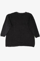 Vintage Black Jacque & Koko Teddy Bear Presents Ugly Christmas Pullover (1990s)