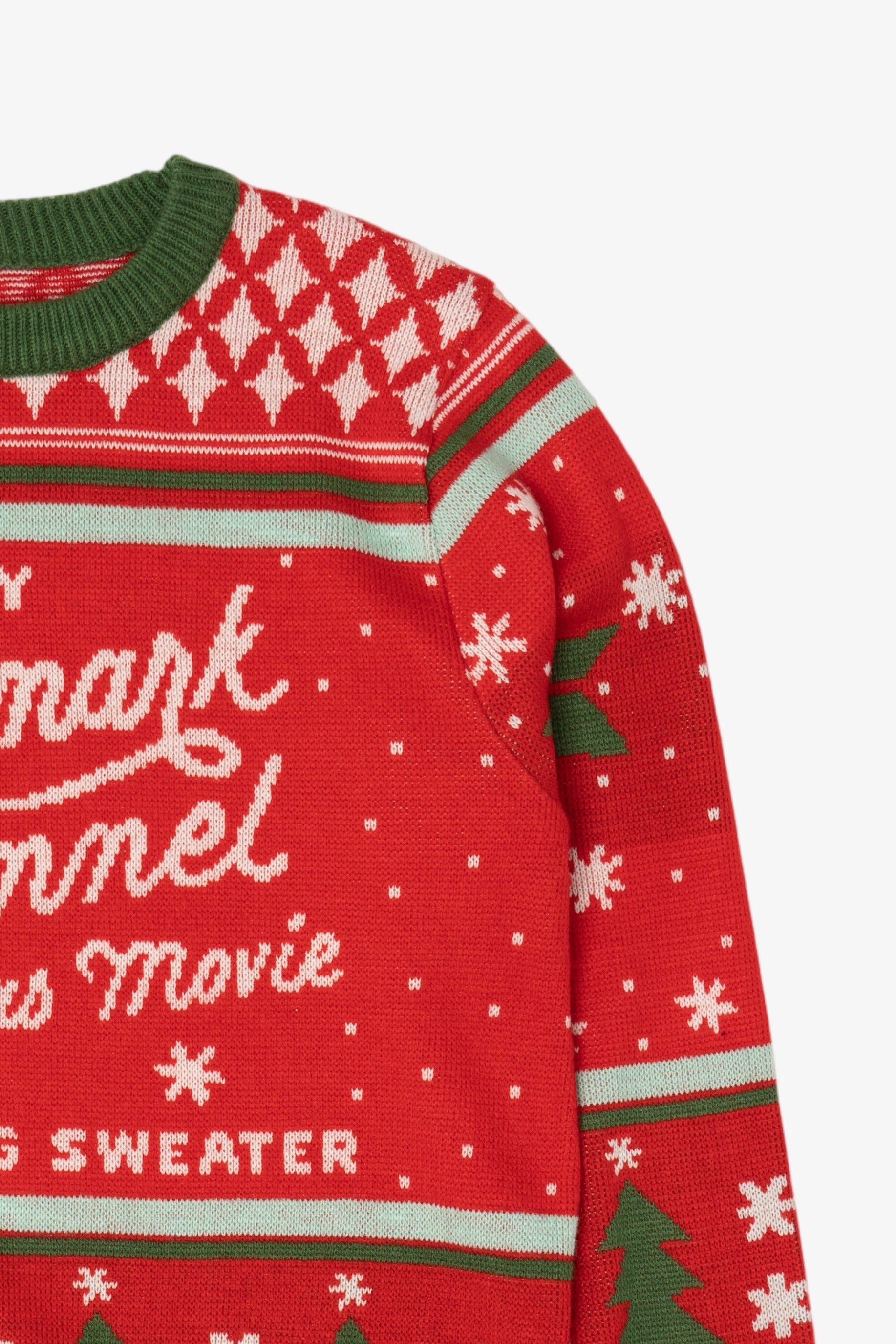 "This Is My Hallmark Channel Christmas Movie Watching Shirt"b Ugly Christmas Pullover (2010s)