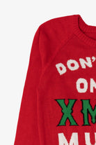 "Don't Hate On My Xmas Music" Ugly Christmas Pullover (2010s)