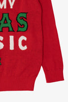 "Don't Hate On My Xmas Music" Ugly Christmas Pullover (2010s)