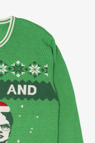 Green "Merry And Dwight" The Office Ugly Christmas Pullover (2010s)