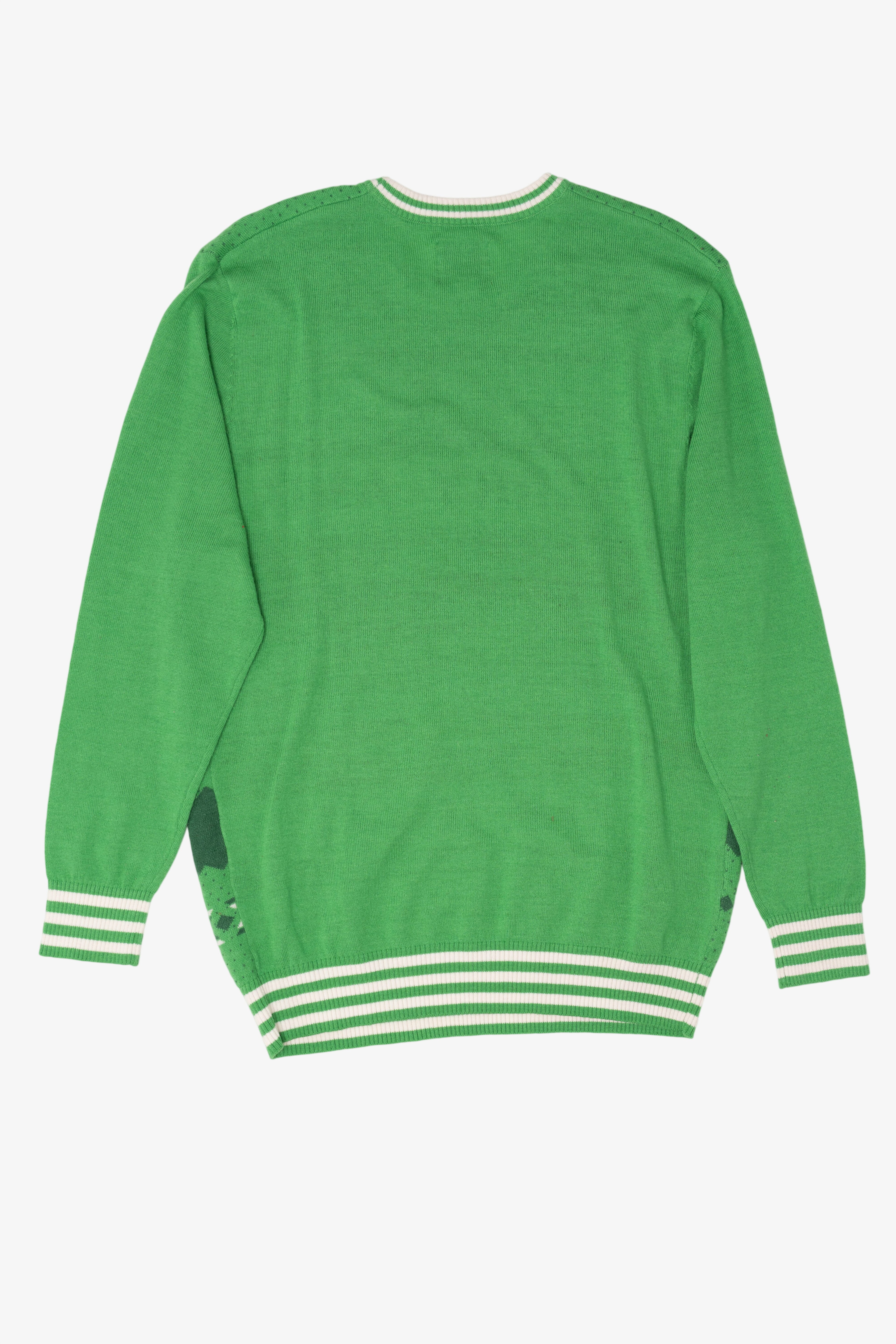 Green "Merry And Dwight" The Office Ugly Christmas Pullover (2010s)