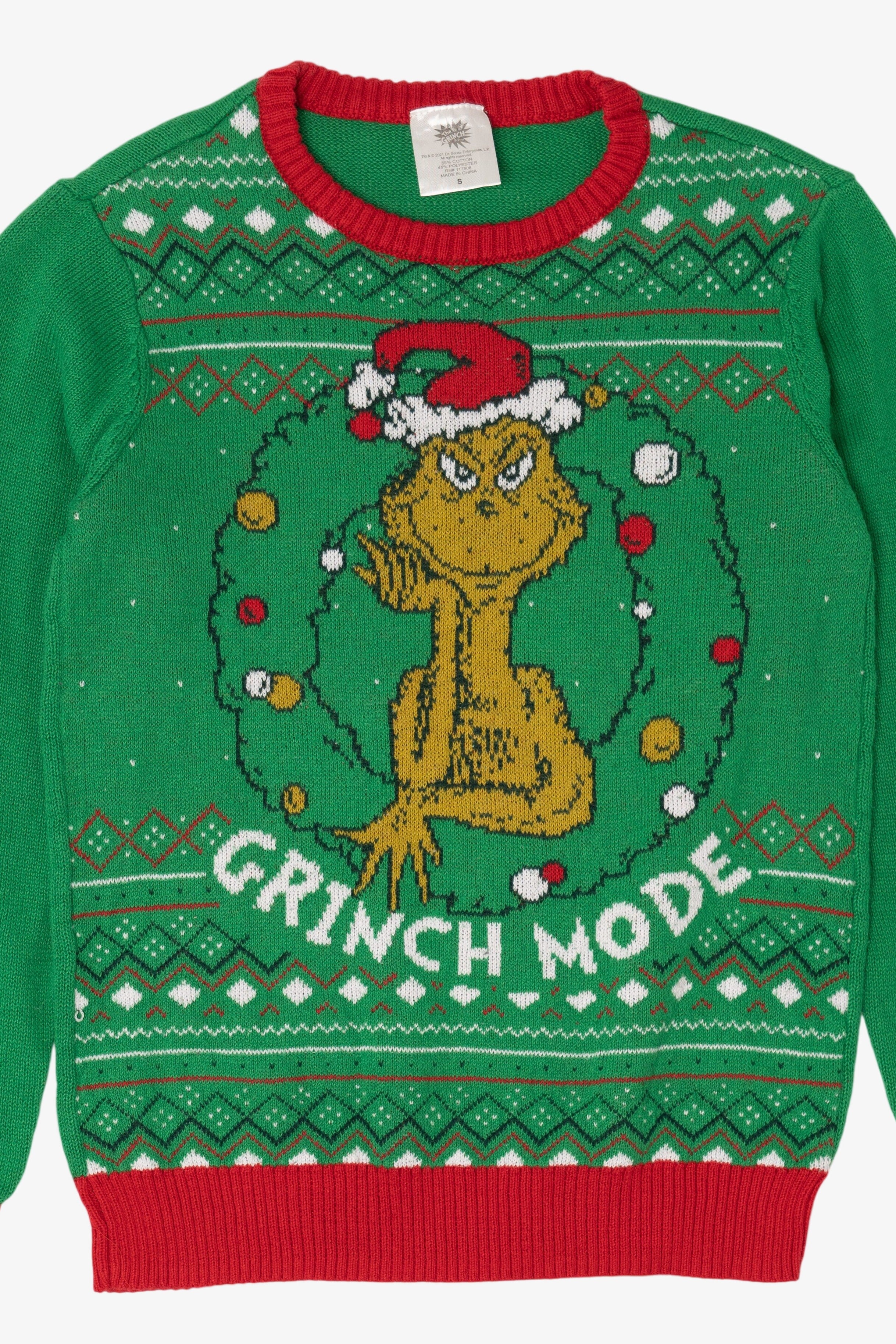 The "Grinch Mode" Ugly Christmas Pullover (2020s)