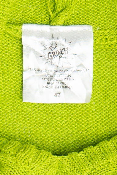 Kid's Size The Grinch Lightweight Ugly Christmas Hoodie (2020s)