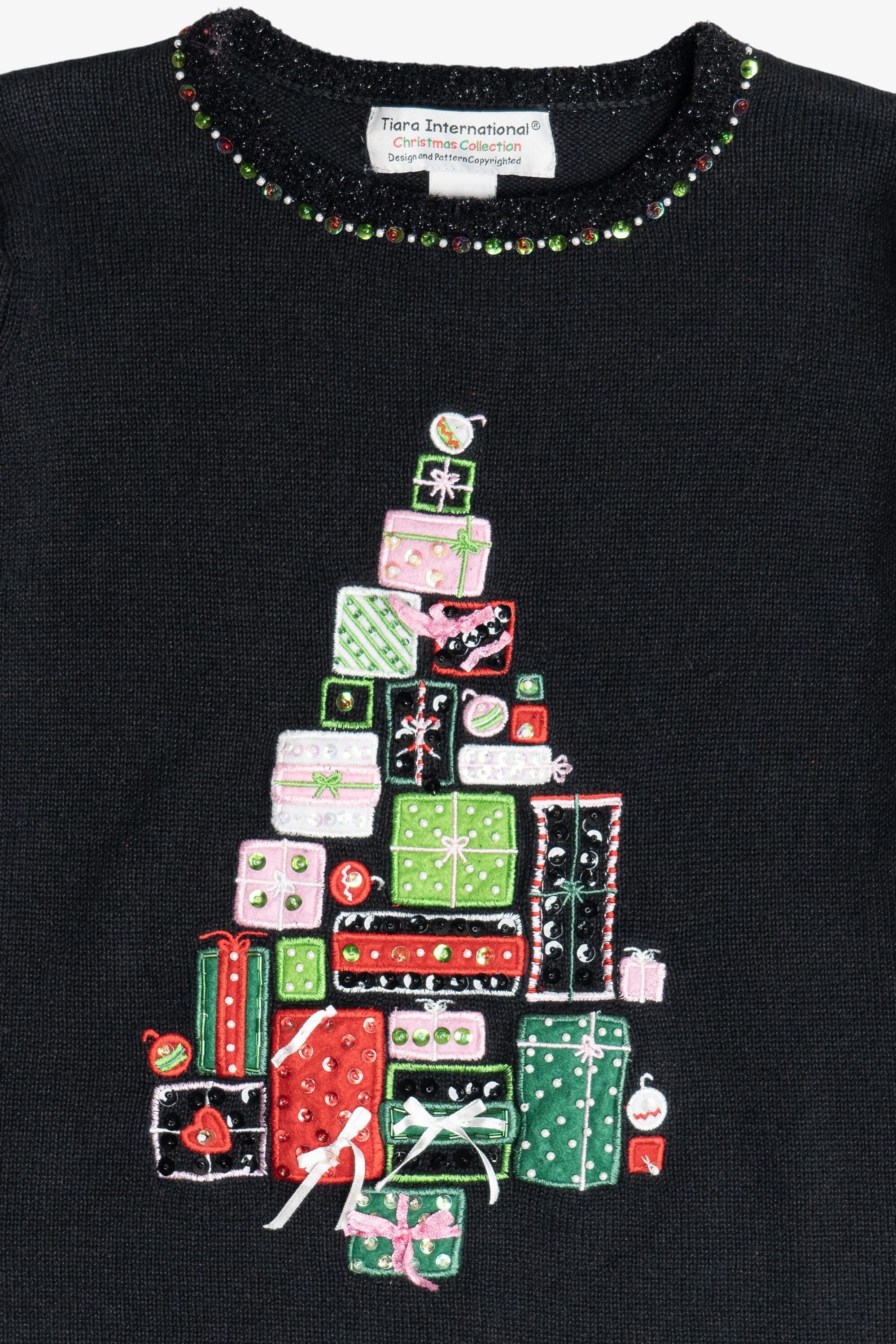 Vintage Tiara International Ugly Christmas Sweater (2000s)