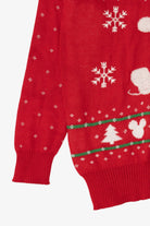 Red Disney Mickey Mouse Ugly Christmas Pullover (2010s)