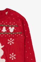 Red Disney Mickey Mouse Ugly Christmas Pullover (2010s)