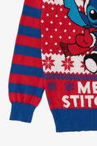 Blue Disney "Merry Stitchmas" Lilo And Stitch Ugly Christmas Pullover (2010s)