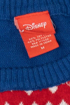 Blue Disney "Merry Stitchmas" Lilo And Stitch Ugly Christmas Pullover (2010s)