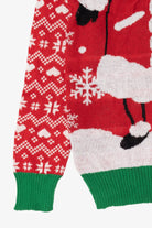 Red Holiday Sweater Santa Ugly Christmas Pullover (2010s)