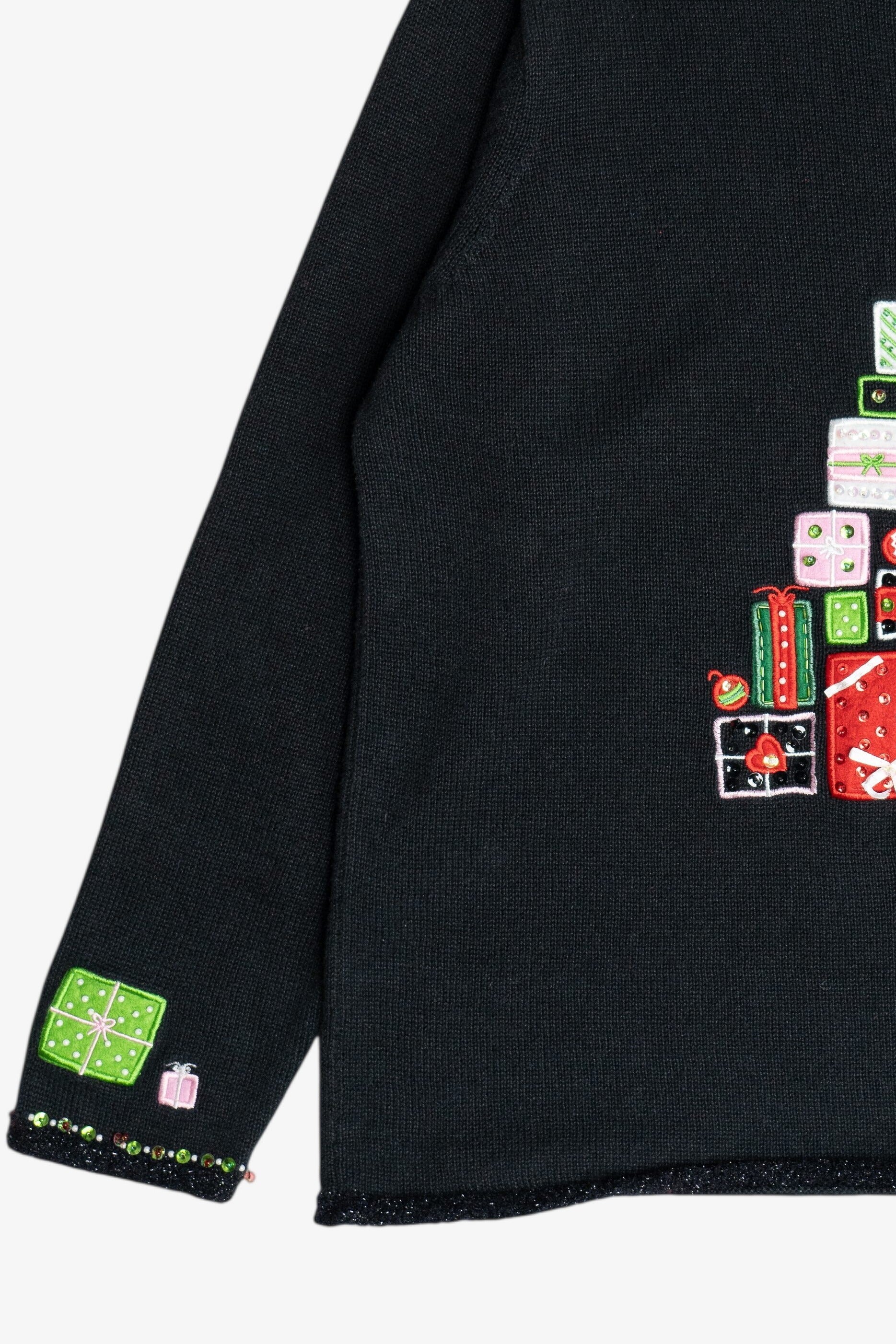 Vintage Tiara International Presents Ugly Christmas Sweater (2000s)