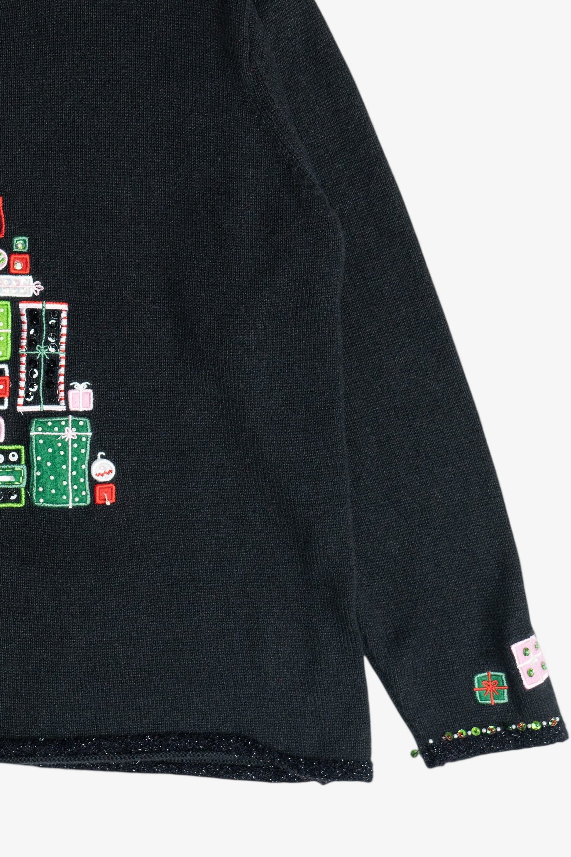 Vintage Tiara International Presents Ugly Christmas Sweater (2000s)