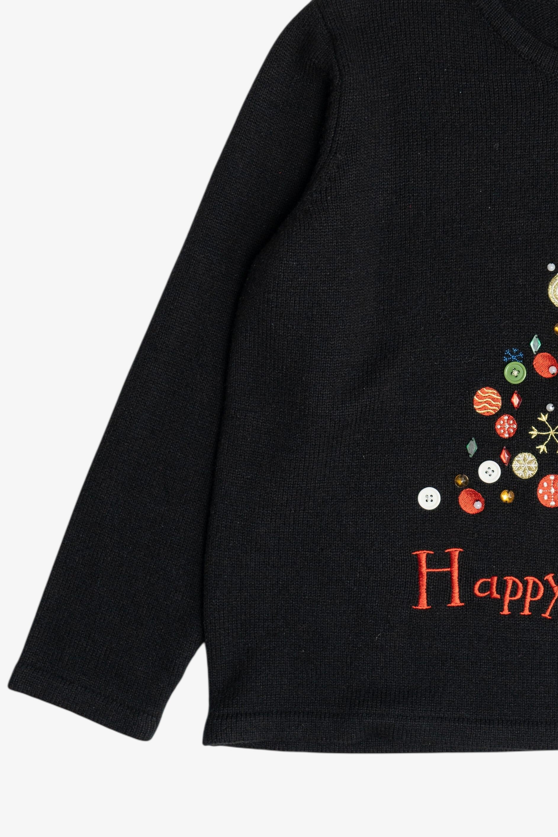 Vintage "Happy Holidays!" Ugly Christmas Sweater (2000s)