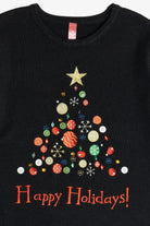 Vintage "Happy Holidays!" Ugly Christmas Sweater (2000s)