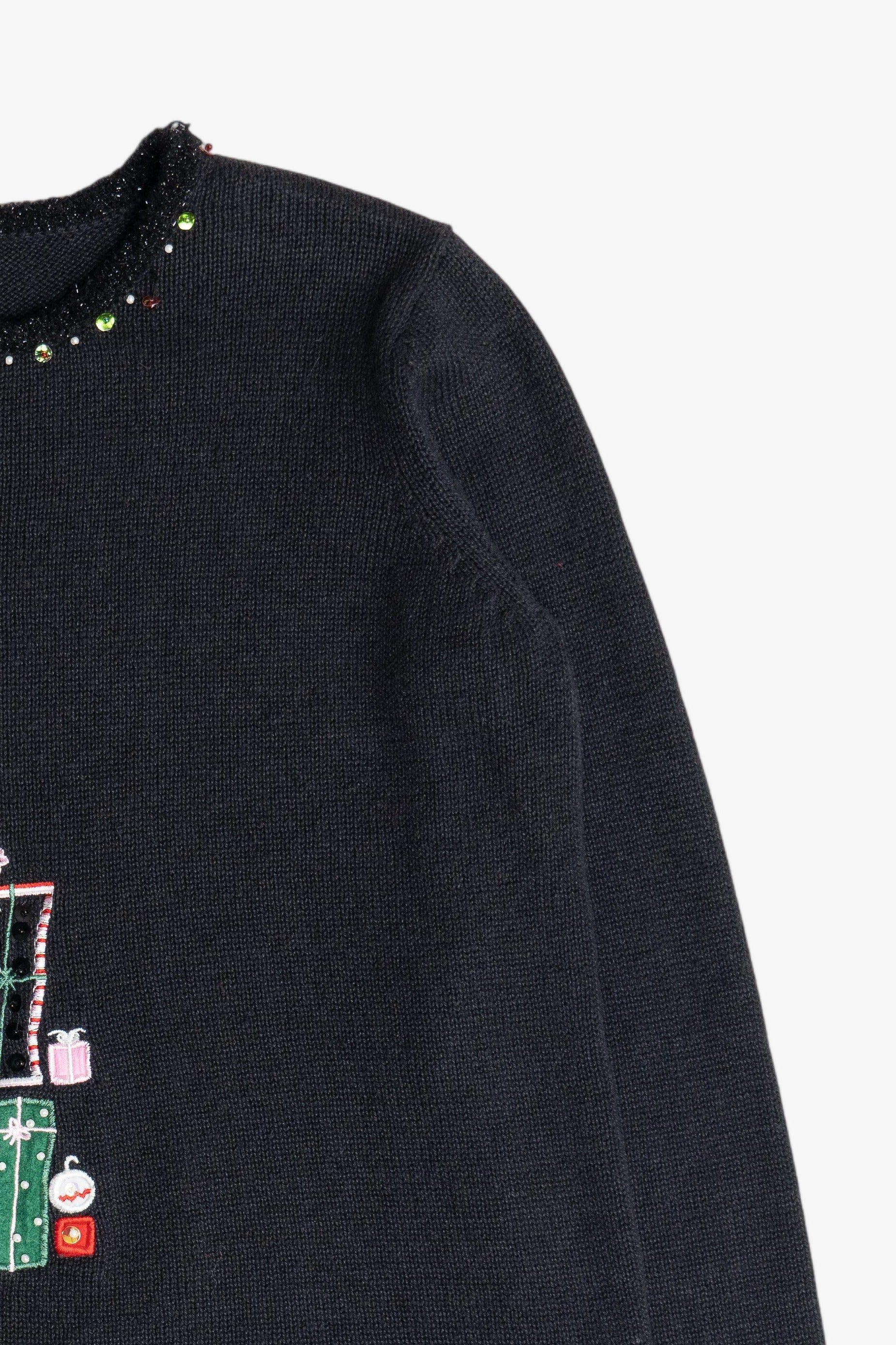 Vintage Carly St. Claire Presents Ugly Christmas Sweater (2000s)