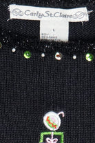Vintage Carly St. Claire Presents Ugly Christmas Sweater (2000s)
